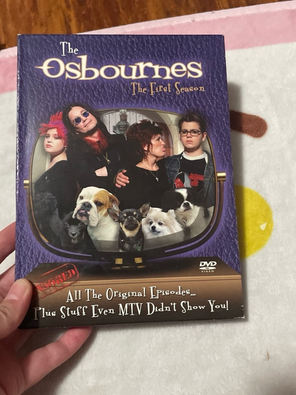 The Osbournes: The First Season DVD - Purple Cover